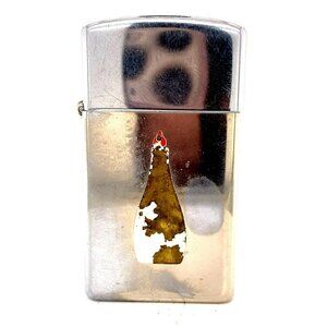 Vintage 1966 Zippo Lighter with Insert‎